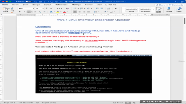 AWS Cloud Interview Questions for Cloud Support Engineer Job – Screenshot 1