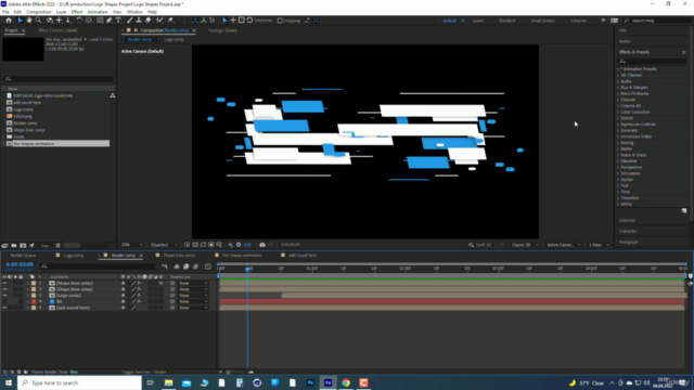 Create modern logo animation using After Effects CC – Screenshot 3