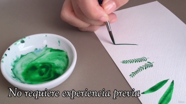 ACUARELA BOTÁNICA: Pintura floral – Screenshot 2