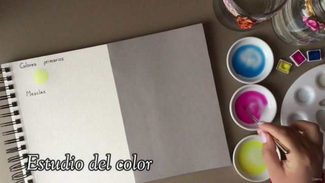 ACUARELA BOTÁNICA: Pintura floral – Screenshot 4
