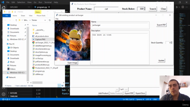 Python TkInter de Iniciante a Vencedor – Screenshot 3