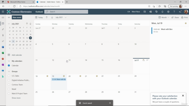 Microsoft 365 Sharing Calendars and Emails - Screenshot_02