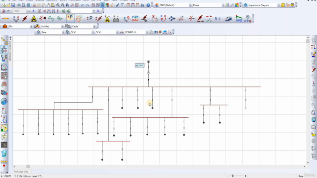 ETAP applications in electrical distribution and design – Screenshot 3