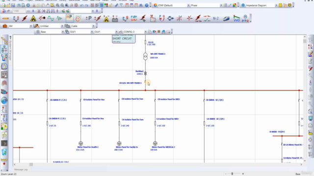 ETAP applications in electrical distribution and design – Screenshot 4