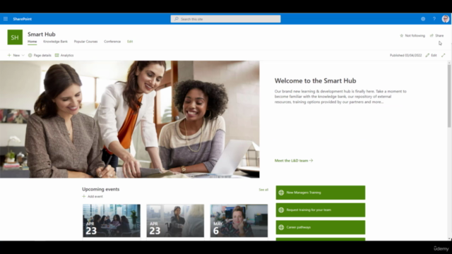 How to Create a Learning Portal in Microsoft 365 – Screenshot 4