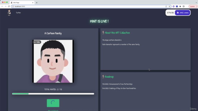 Build your own NFT Candy Machine on the Solana Blockchain – Screenshot 4