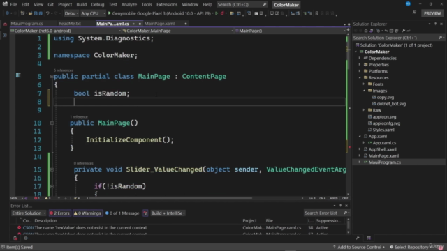 Curso de .NET MAUI con Visual Studio 2022 creando PROYECTOS – Screenshot 1