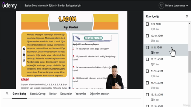 Baştan Sona Matematik Eğitimi - Sıfırdan Başlayanlar İçin 1 – Screenshot 3
