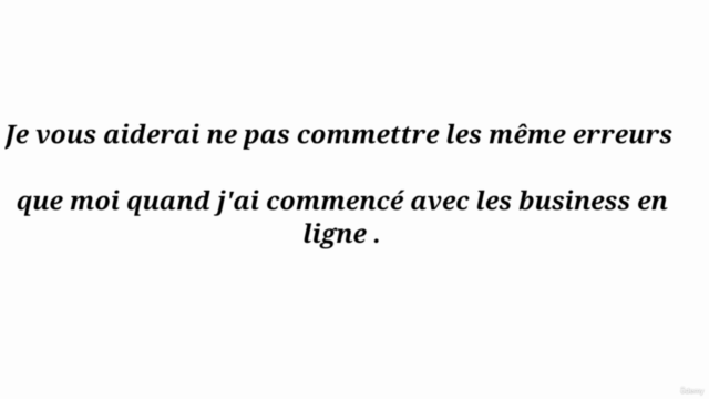 Démarrer son business en ligne à partie de rien – Screenshot 3