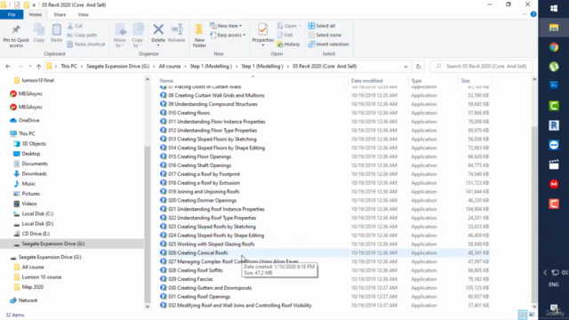 كورس ريفيت معماري بيم Revit Modelling (Step1_4) – Screenshot 3