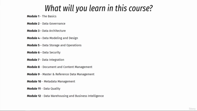 Data Management Masterclass - The Complete Course – Screenshot 2