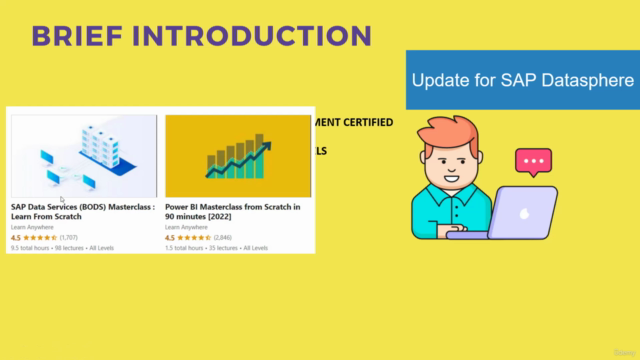 SAP DWC/Datasphere Masterclass | Hands on Training [Updated] – Screenshot 1