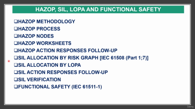 "HAZOP, SIL, LOPA and Functional Safety" – Screenshot 4