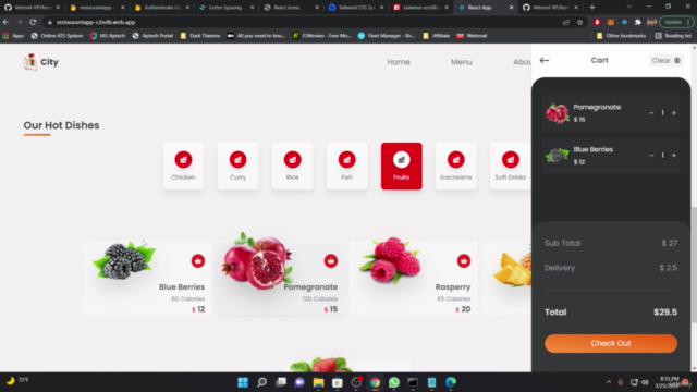 Food Delivery APP - Full Stack Development For Beginners – Screenshot 2