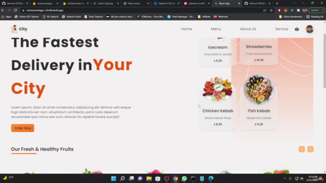 Food Delivery APP - Full Stack Development For Beginners – Screenshot 3