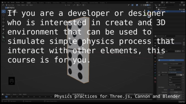 Physics practices for Three.js, Cannon and Blender. - Screenshot_01