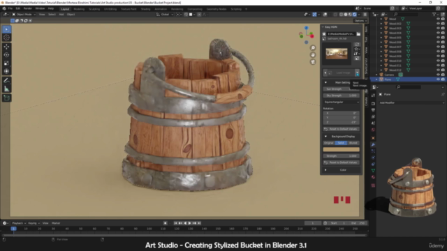 Complete Blender Course: Creating Game Assets for Beginners – Screenshot 1
