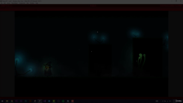 Create a Dark Moody Atmospheric 2D game with Unity & C# – Screenshot 1