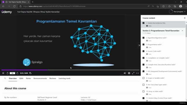 Yurt Dışına Hazırlık: Olmazsa Olmaz Yazılım Kavramları – Screenshot 3