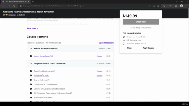 Yurt Dışına Hazırlık: Olmazsa Olmaz Yazılım Kavramları – Screenshot 4