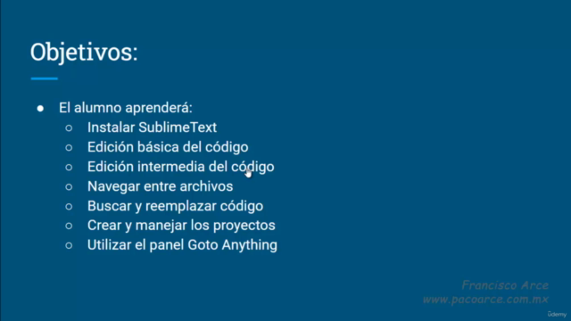 Introducción a Sublime Text – Screenshot 1
