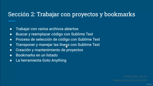 Introducción a Sublime Text – Screenshot 3