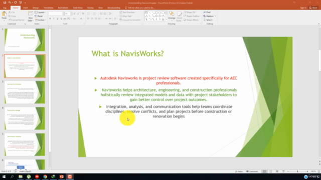 من الزيرو الي الاحتراف Navisworks Managerكورس – Screenshot 1