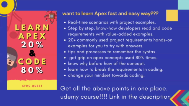 Learn Apex 20% and Code 80% - Salesforce coding made Easy – Screenshot 2