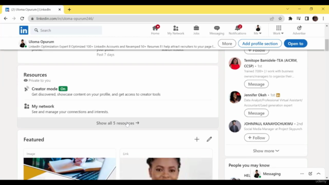 LinkedIn Masterclass: Profile Branding and Optimization – Screenshot 1