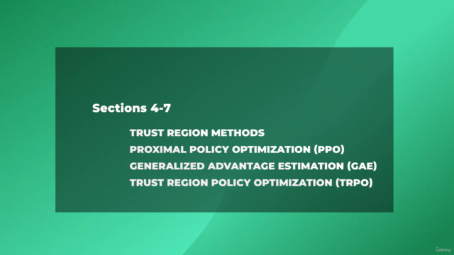 Advanced Reinforcement Learning: policy gradient methods – Screenshot 3