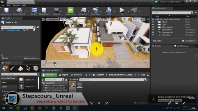 02 Unreal Engine كورس بالعربي احترافي داخلي و خارجي – Screenshot 3