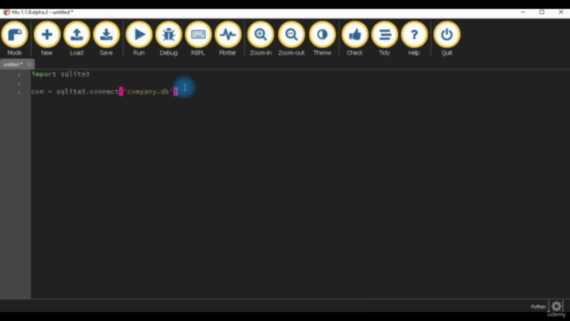 Sobreviviendo a Sqlite con Python 3 – Screenshot 2