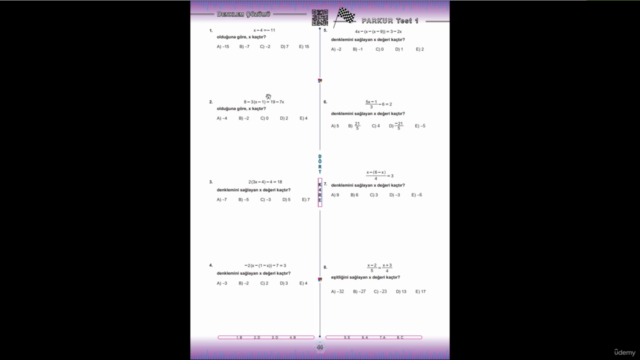 Sıfırdan Yeni Nesil Sorulara Matematik - Denklem Çözme Kursu – Screenshot 3