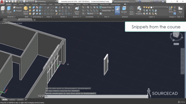 Create photorealistic house from scratch to end in AutoCAD – Screenshot 1