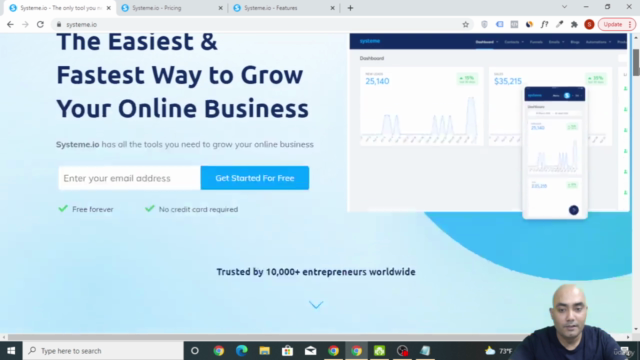FREE Systeme io: To Build Funnels, Do Email Marketing & More – Screenshot 1