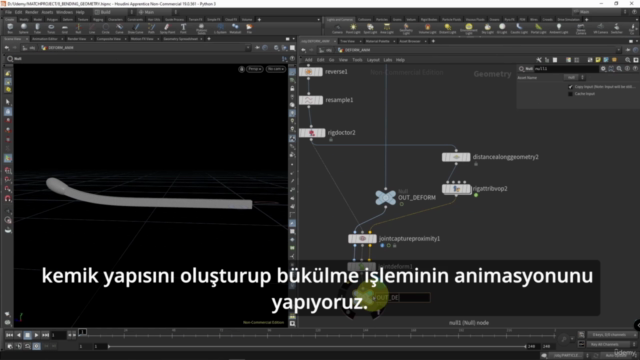SideFx Houdini ile gerçekçi yanma efekti oluşturalım – Screenshot 3