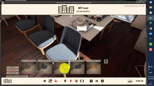 03 Interactive Unreal Engine BP كورس الانريل انجن المعماري – Screenshot 4