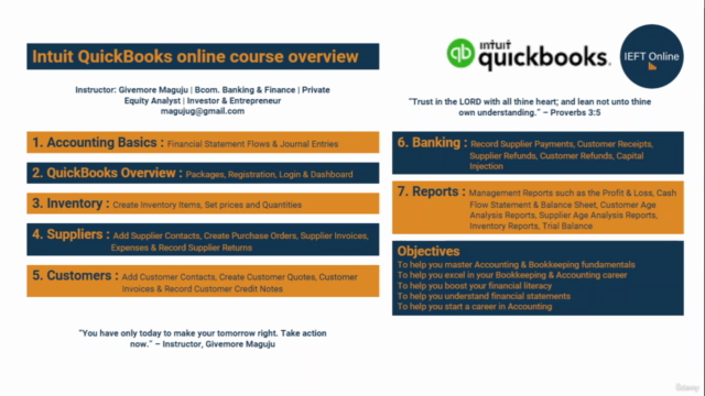 Master QuickBooks Online Course 2022 - Screenshot_02