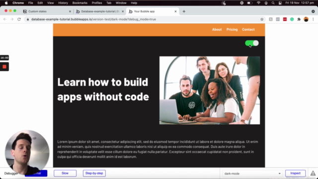 Complete Bubble Crash Course For Beginners (No-code Apps) – Screenshot 4
