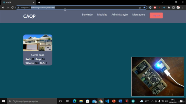 ESP32, ESP8266, Backend, Frontend. Juntando tudo – Screenshot 4