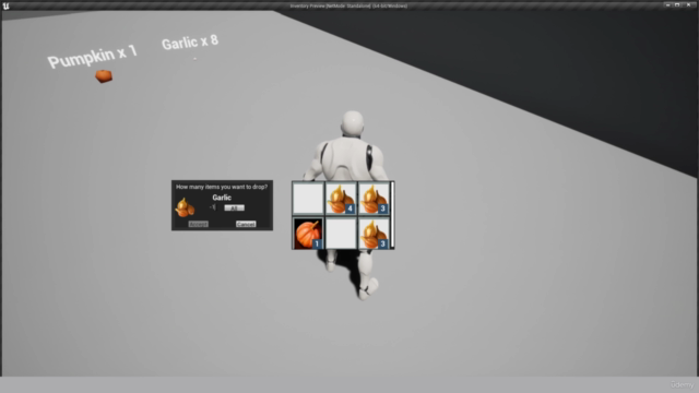 UNREAL ENGINE 4&5 - Create own INVENTORY system for RPG game – Screenshot 3