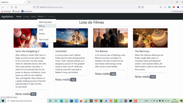 Desenvolvimento Web com Flask – Screenshot 3