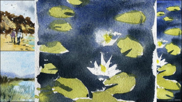 Watercolor Essentials: Theory, Mindset and Techniques – Screenshot 1