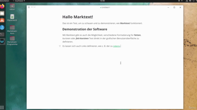 Markdown für Einsteiger – Screenshot 2