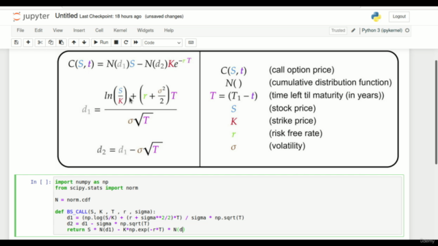 Mathematical Finance with Python : Theory and Practice – Screenshot 2