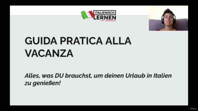 Italienischkurs Online für Anfänger | Urlaub in Italien – Screenshot 1