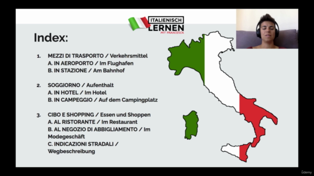 Italienischkurs Online für Anfänger | Urlaub in Italien – Screenshot 2