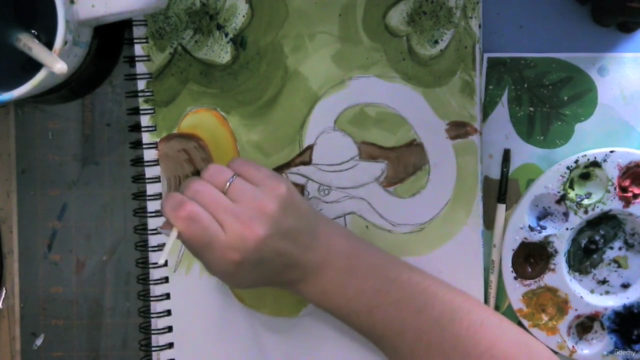 Super Simple Guide : How to Paint a Snake Using Watercolor – Screenshot 3