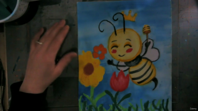 Super Easy Guide: How to Paint Honey Bees for Beginners – Screenshot 4