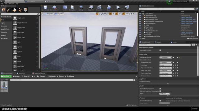 Unreal Engine: Ultimate Survival Horror Course – Screenshot 4